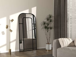 Hanah Home Espejo Cheval Negro